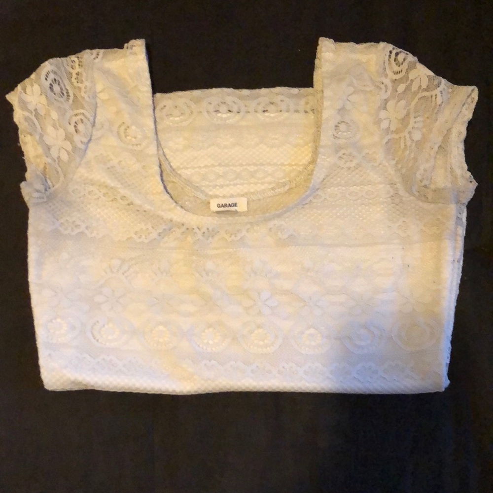 White lace Shirt